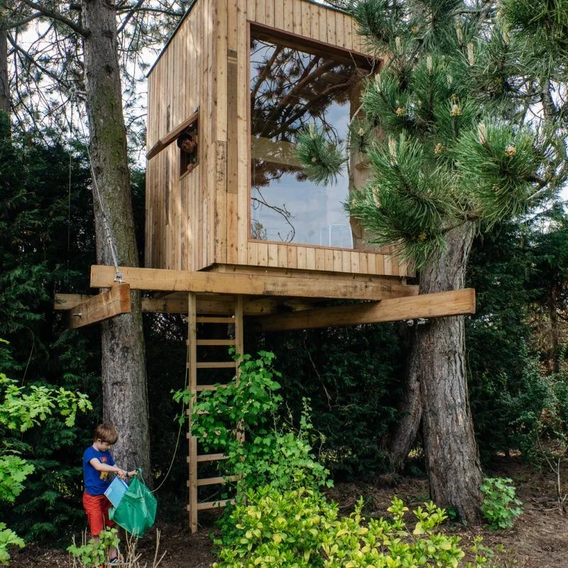 Compiling ideas for a charming, livable, and feasible treehouse 01